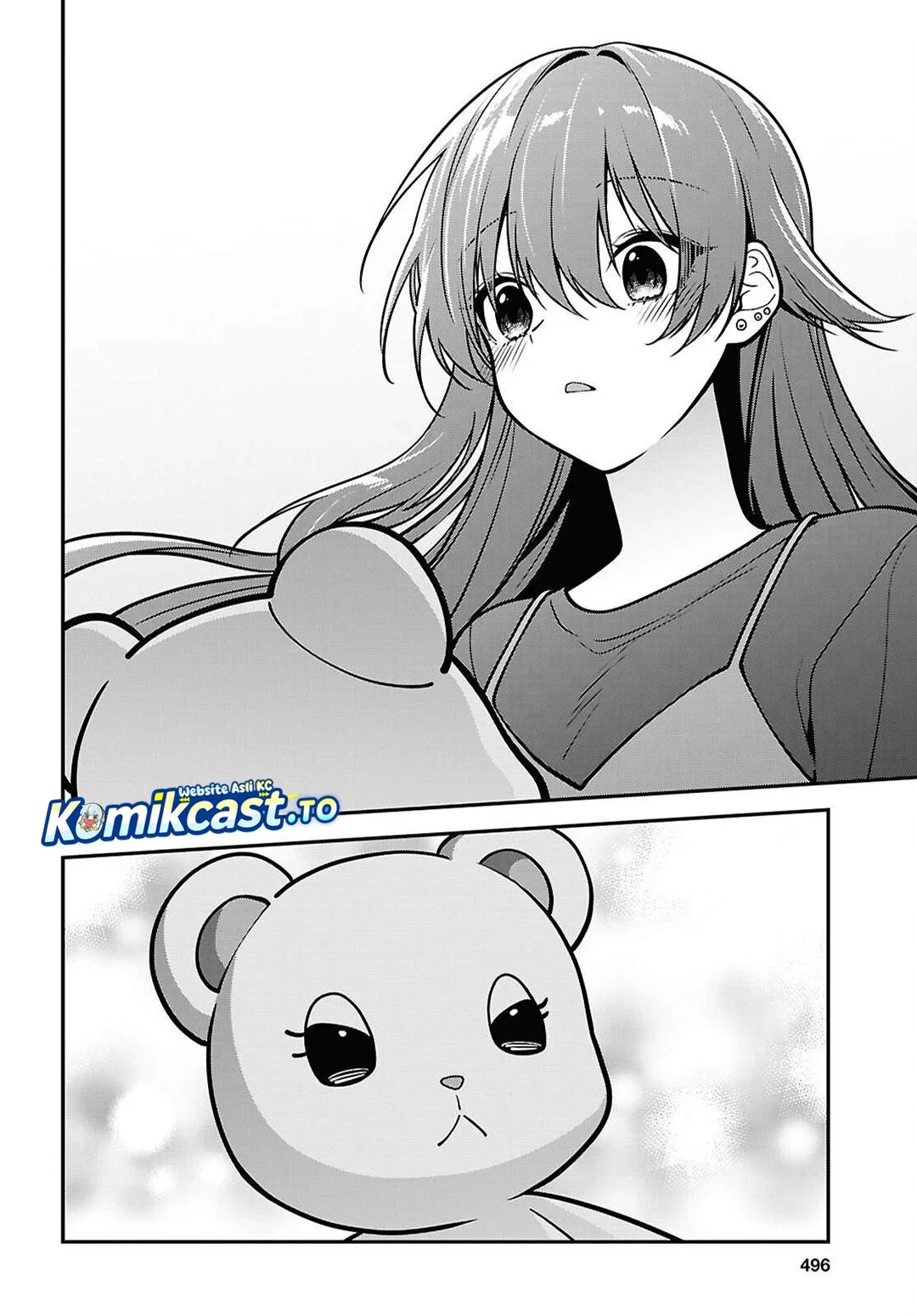 Tonari no Seki no Yankee Shimizu-san ga Kami o Kuroku Sometekita Chapter 18 Gambar 23