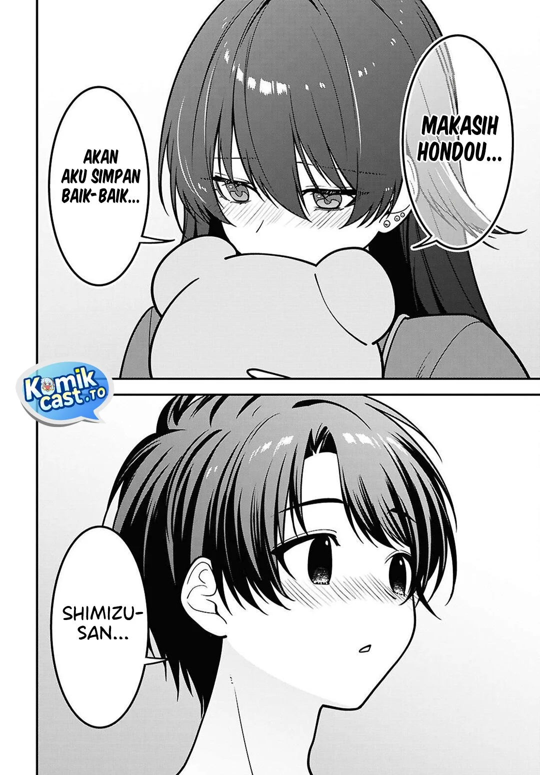 Tonari no Seki no Yankee Shimizu-san ga Kami o Kuroku Sometekita Chapter 18 Gambar 26