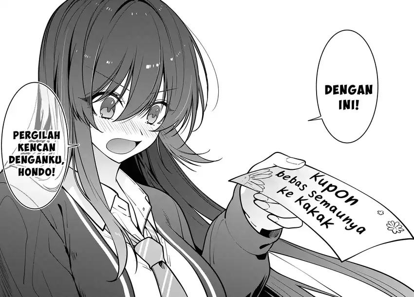 Tonari no Seki no Yankee Shimizu-san ga Kami o Kuroku Sometekita Chapter 19 Gambar 28