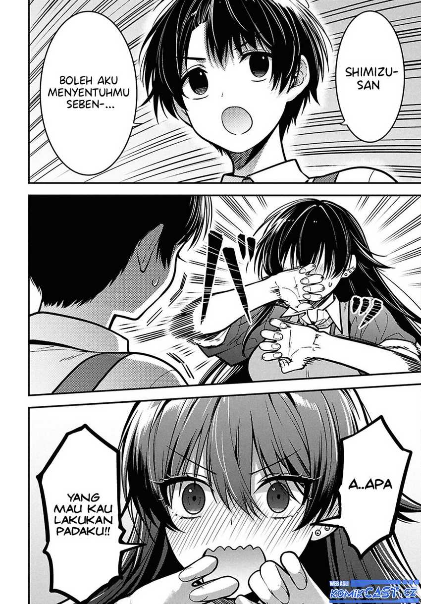 Tonari no Seki no Yankee Shimizu-san ga Kami o Kuroku Sometekita Chapter 2 Gambar 21