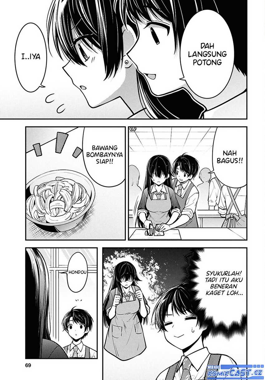 Tonari no Seki no Yankee Shimizu-san ga Kami o Kuroku Sometekita Chapter 2 Gambar 26