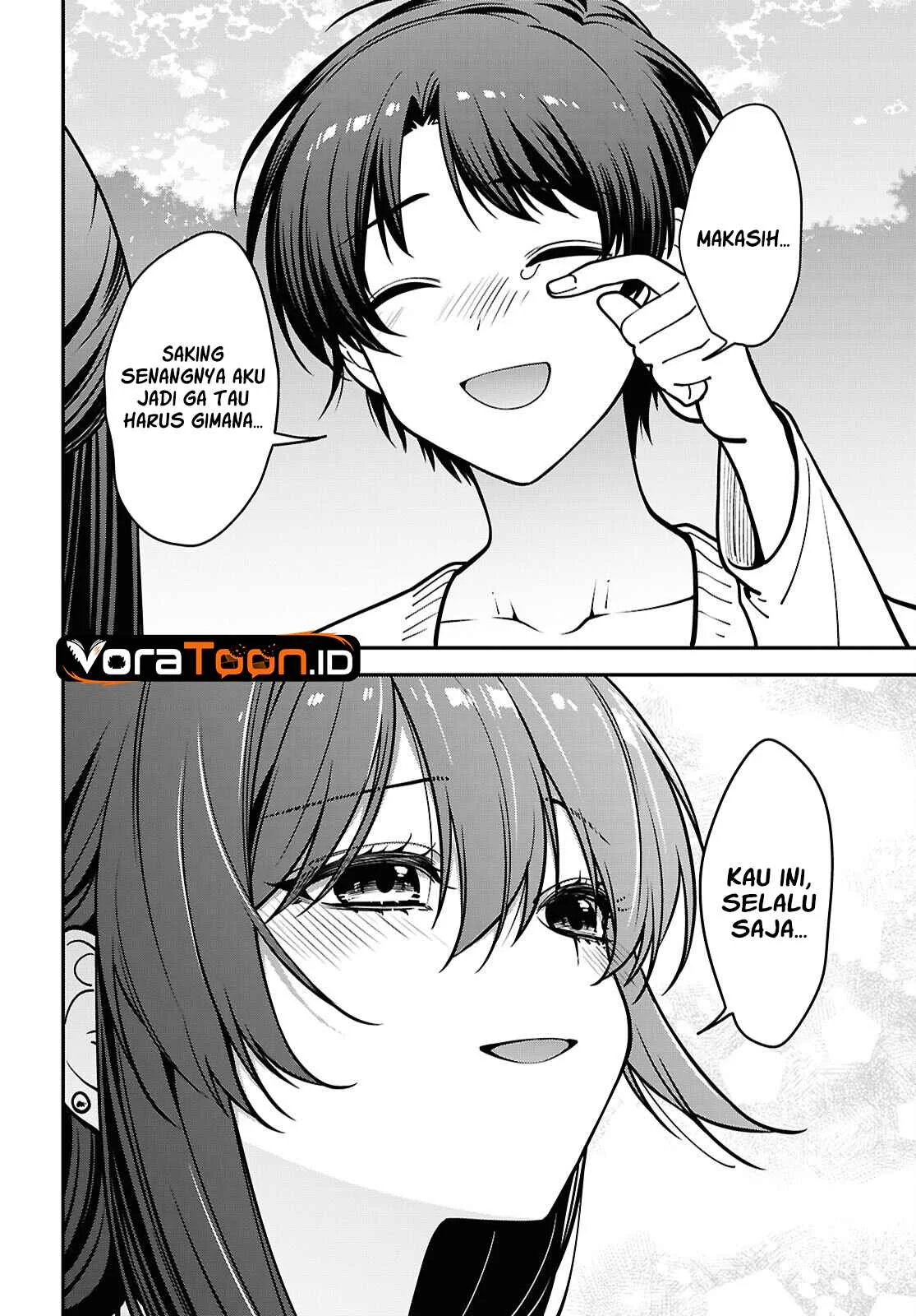 Tonari no Seki no Yankee Shimizu-san ga Kami o Kuroku Sometekita Chapter 22 Gambar 23
