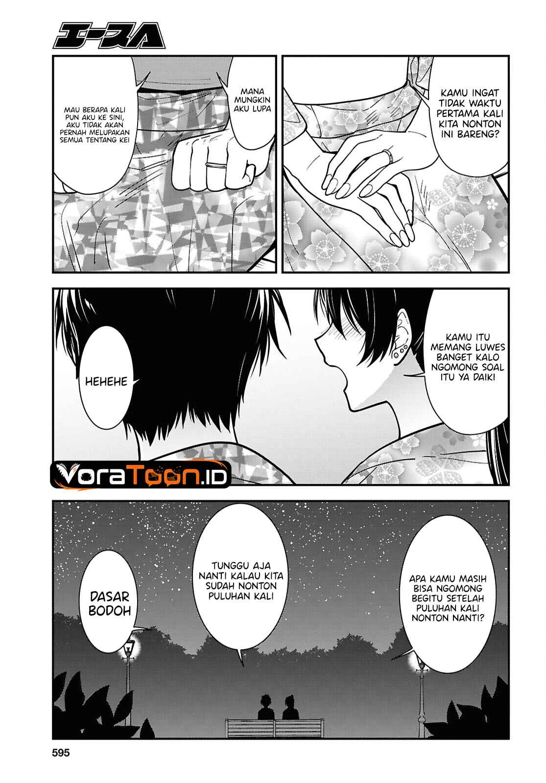 Tonari no Seki no Yankee Shimizu-san ga Kami o Kuroku Sometekita Chapter 22 Gambar 30