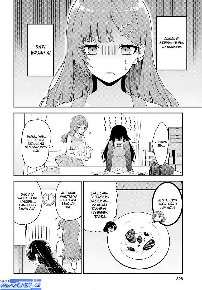 Tonari no Seki no Yankee Shimizu-san ga Kami o Kuroku Sometekita Chapter 3 Gambar 15