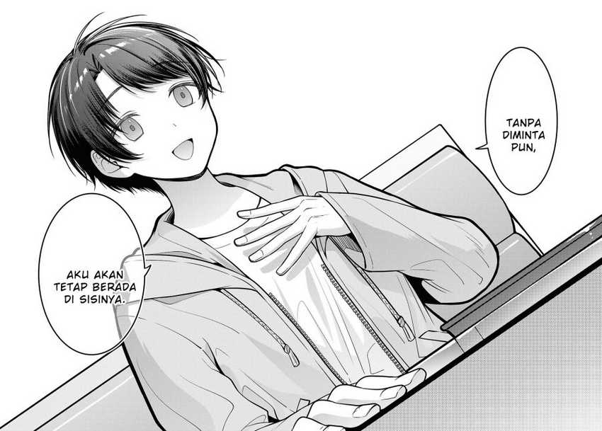 Tonari no Seki no Yankee Shimizu-san ga Kami o Kuroku Sometekita Chapter 5 Gambar 26