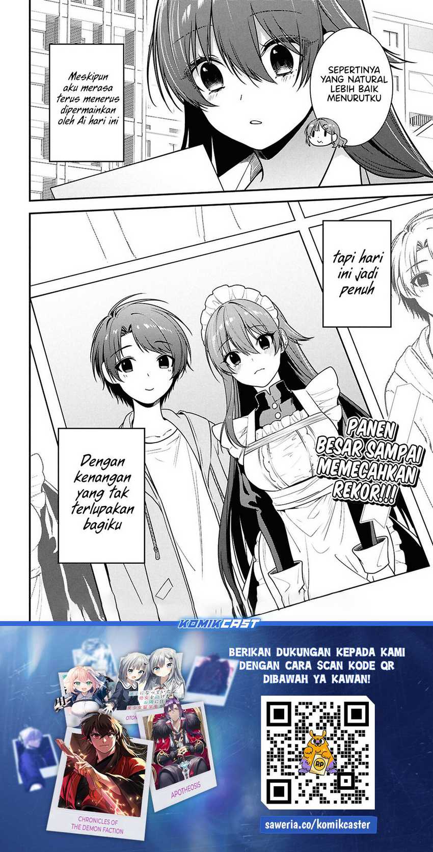 Tonari no Seki no Yankee Shimizu-san ga Kami o Kuroku Sometekita Chapter 7 Gambar 34