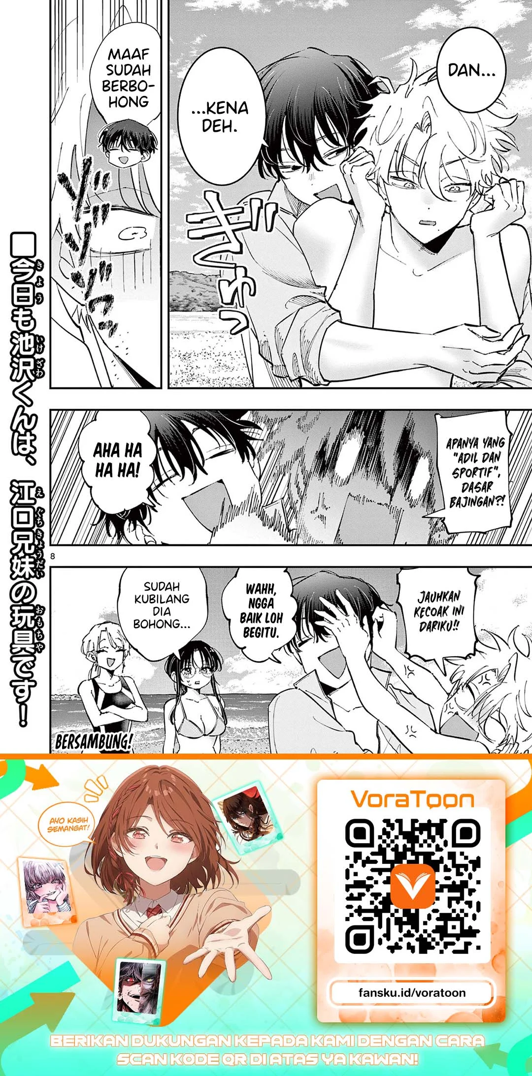 Tonari no Seki no Yatsu ga Souiu Me de Mitekuru Chapter 111 Gambar 9