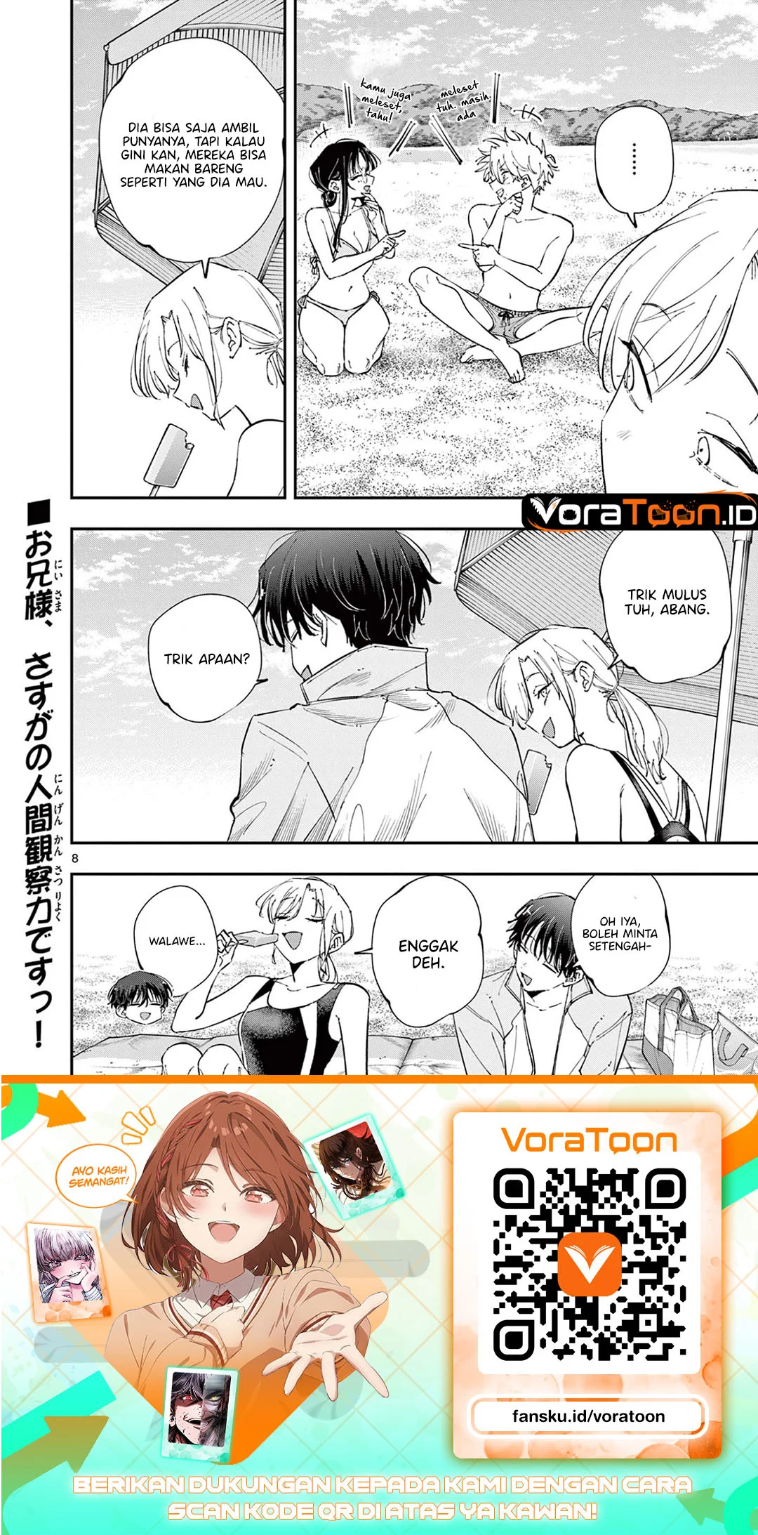 Tonari no Seki no Yatsu ga Souiu Me de Mitekuru Chapter 113 Gambar 9