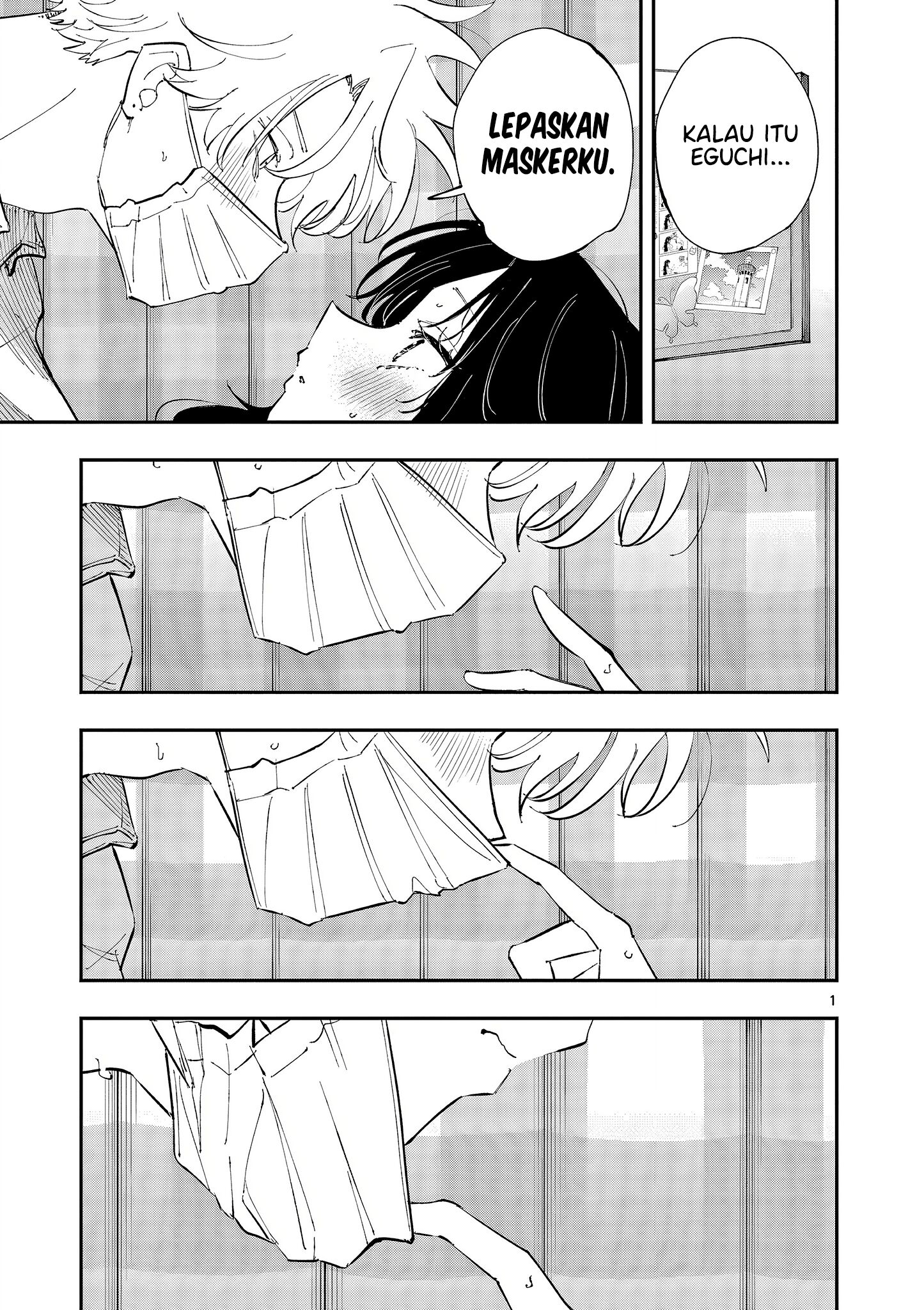 Baca Komik Tonari no Seki no Yatsu ga Souiu Me de Mitekuru Chapter 51 Gambar 1