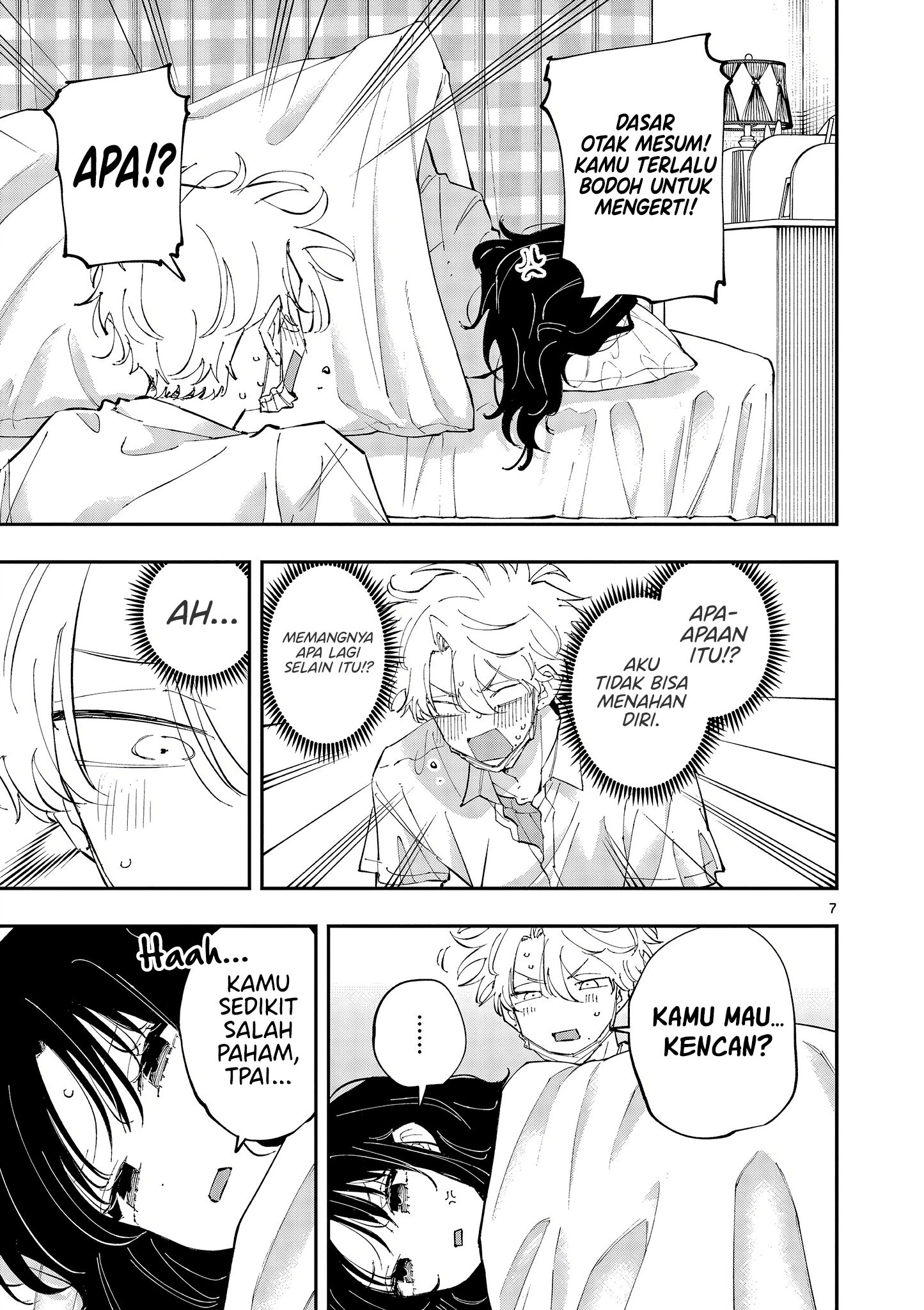 Tonari no Seki no Yatsu ga Souiu Me de Mitekuru Chapter 51 Gambar 7
