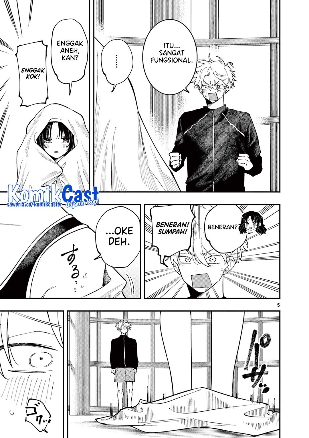 Tonari no Seki no Yatsu ga Souiu Me de Mitekuru Chapter 56 Gambar 5