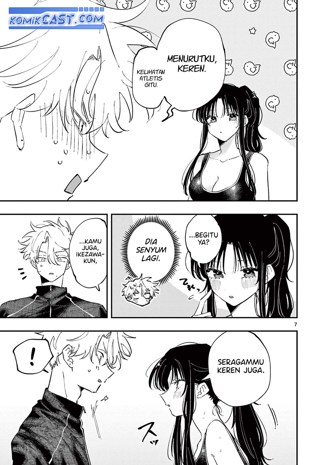 Tonari no Seki no Yatsu ga Souiu Me de Mitekuru Chapter 56 Gambar 7