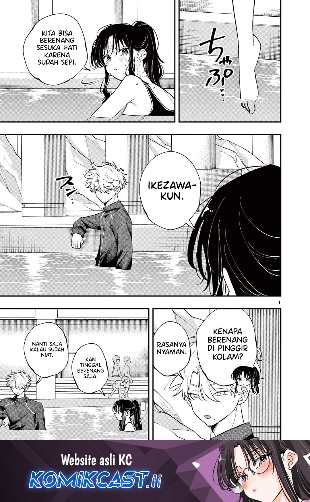 Baca Komik Tonari no Seki no Yatsu ga Souiu Me de Mitekuru Chapter 58 Gambar 1