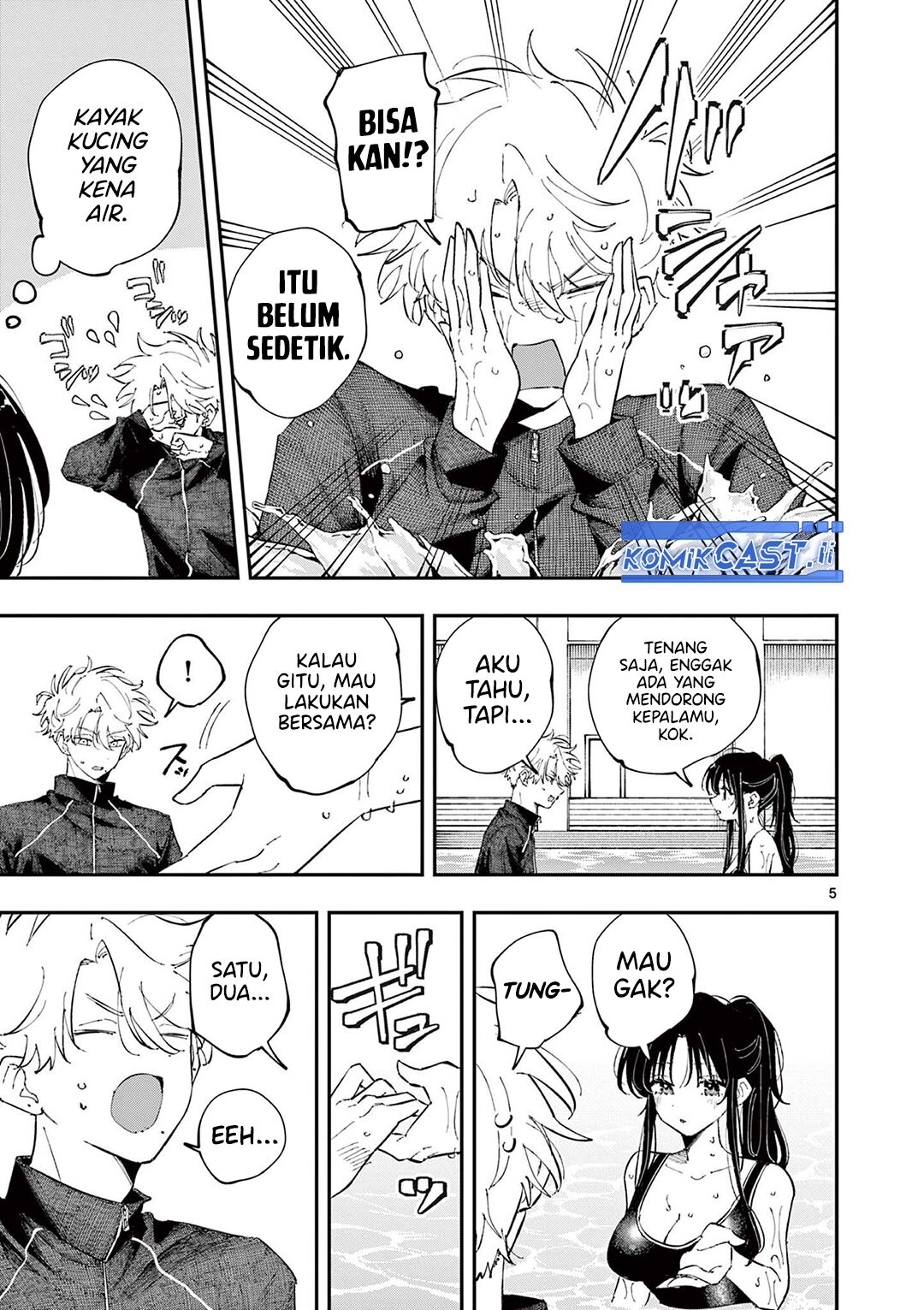 Tonari no Seki no Yatsu ga Souiu Me de Mitekuru Chapter 58 Gambar 5