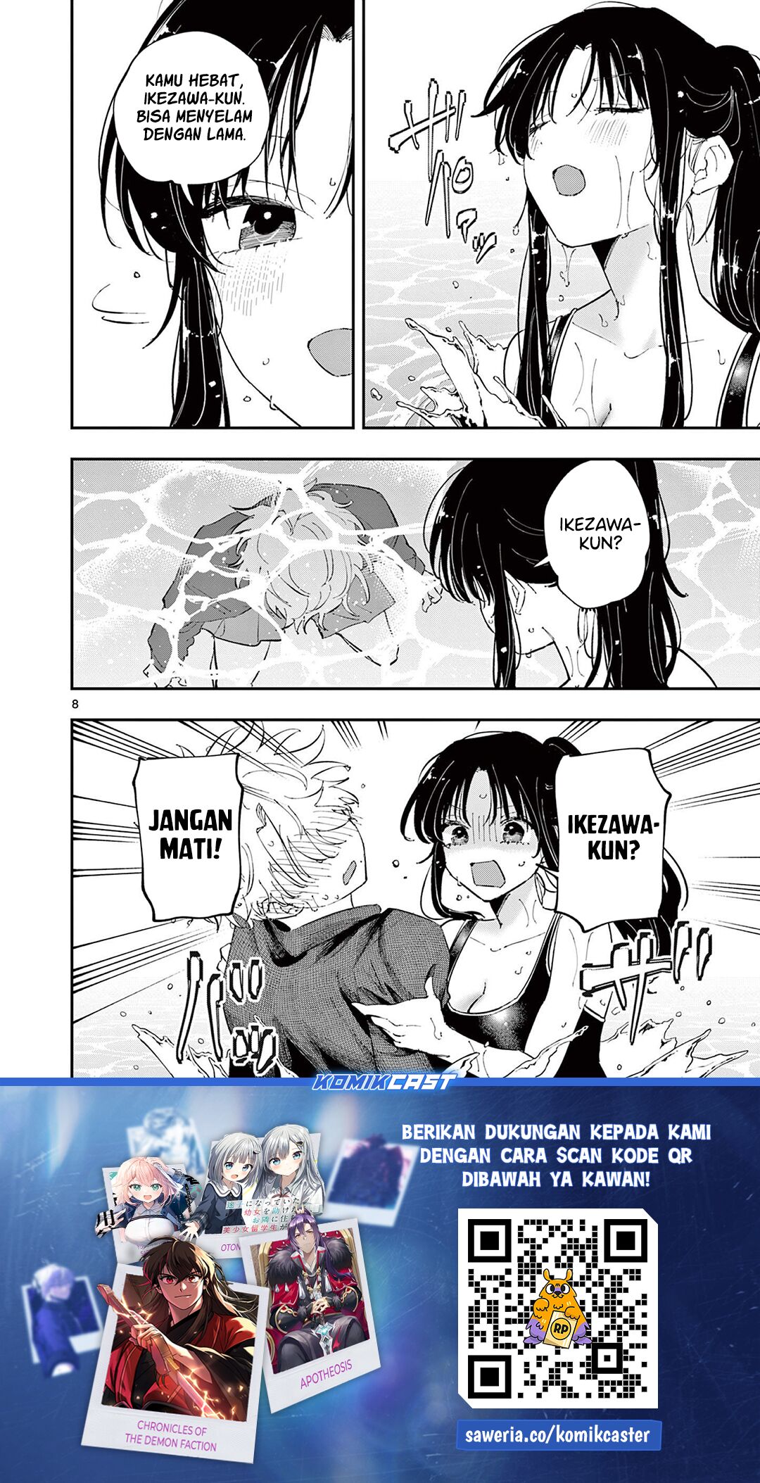 Tonari no Seki no Yatsu ga Souiu Me de Mitekuru Chapter 58 Gambar 8