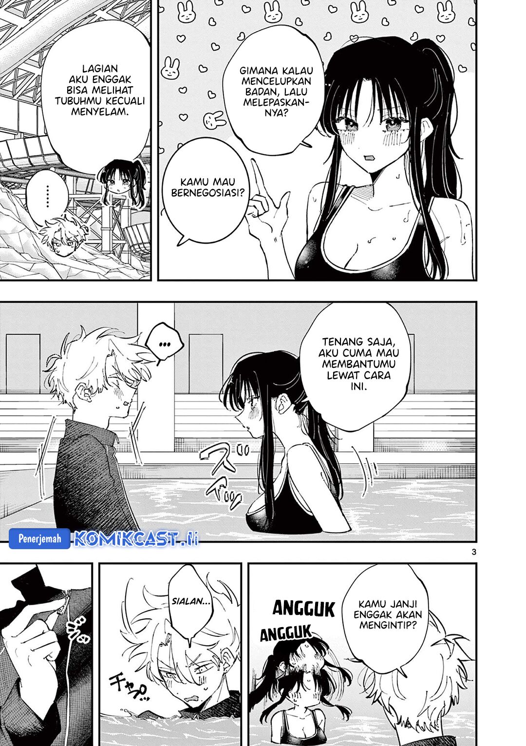 Tonari no Seki no Yatsu ga Souiu Me de Mitekuru Chapter 59 Gambar 3