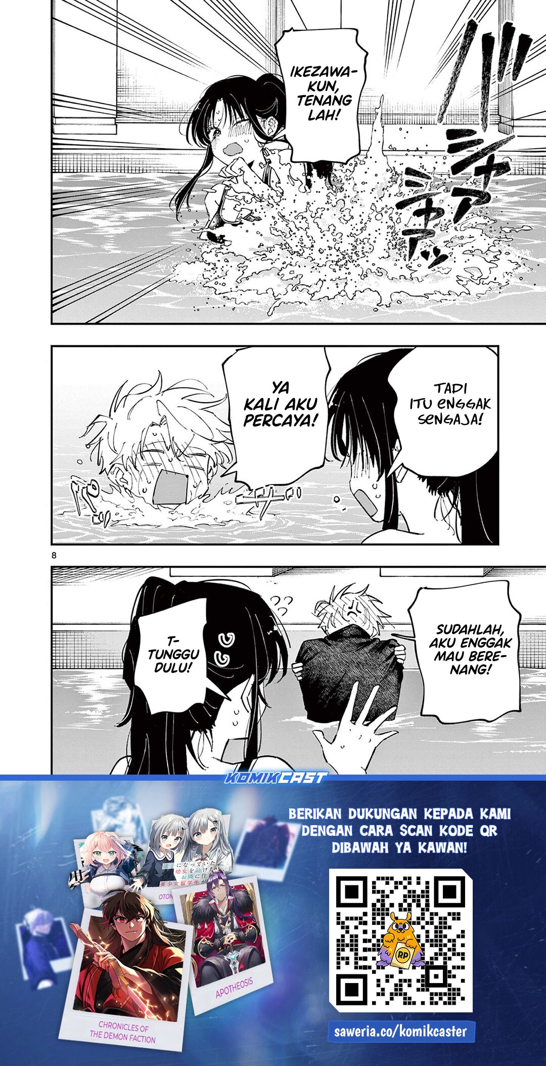 Tonari no Seki no Yatsu ga Souiu Me de Mitekuru Chapter 59 Gambar 8