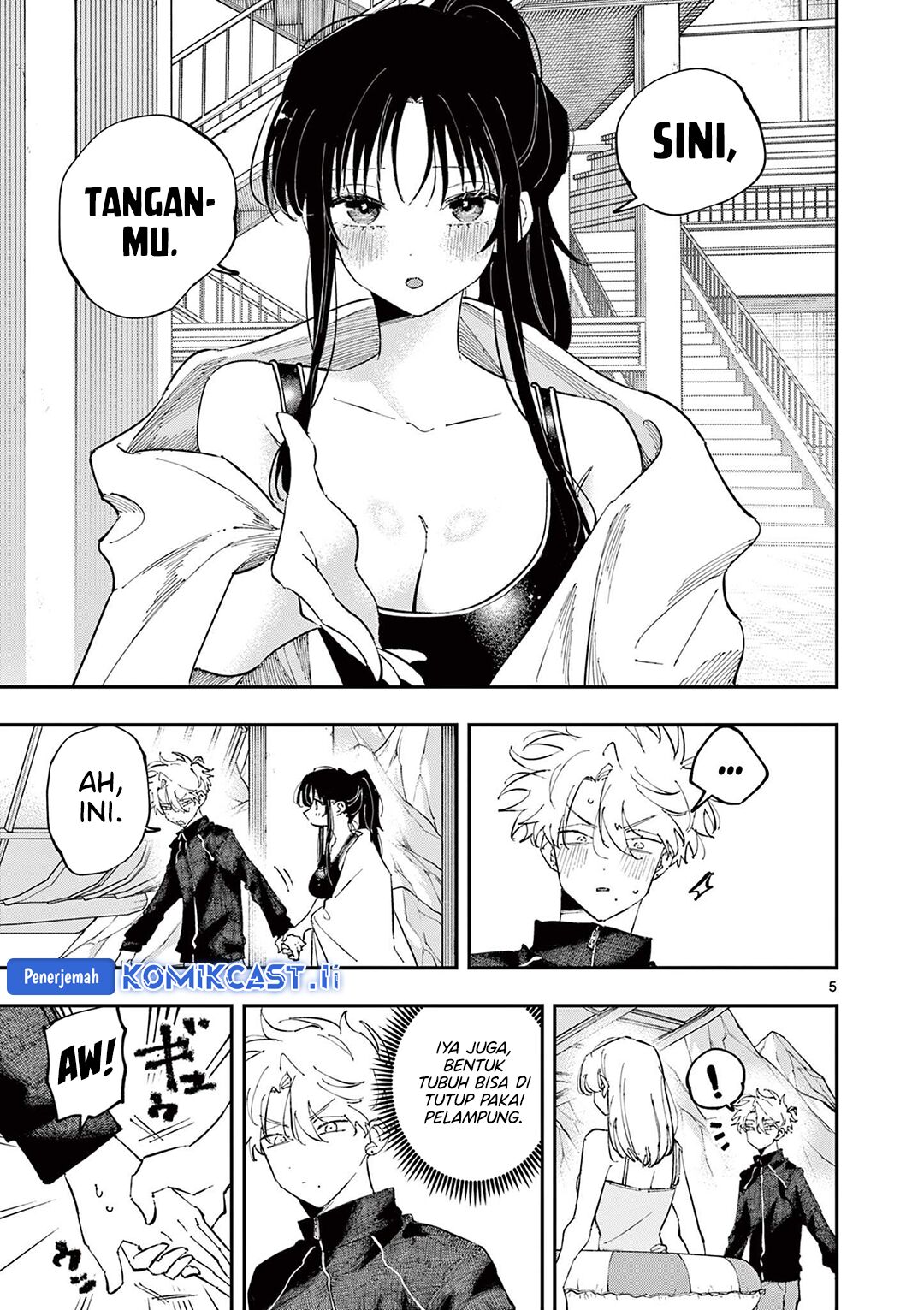 Tonari no Seki no Yatsu ga Souiu Me de Mitekuru Chapter 60 Gambar 5