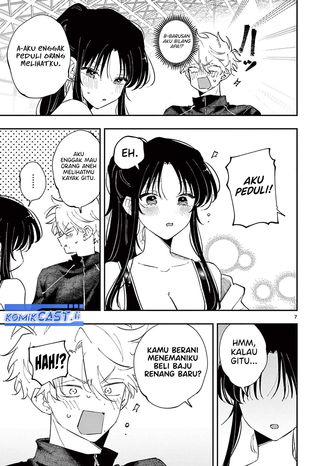 Tonari no Seki no Yatsu ga Souiu Me de Mitekuru Chapter 60 Gambar 7