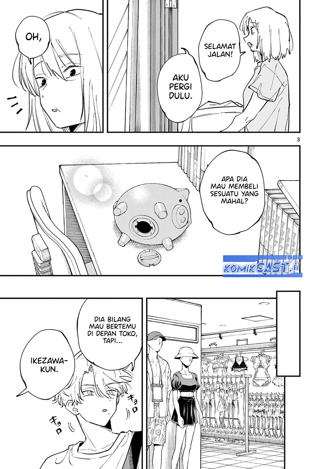 Tonari no Seki no Yatsu ga Souiu Me de Mitekuru Chapter 61 Gambar 3