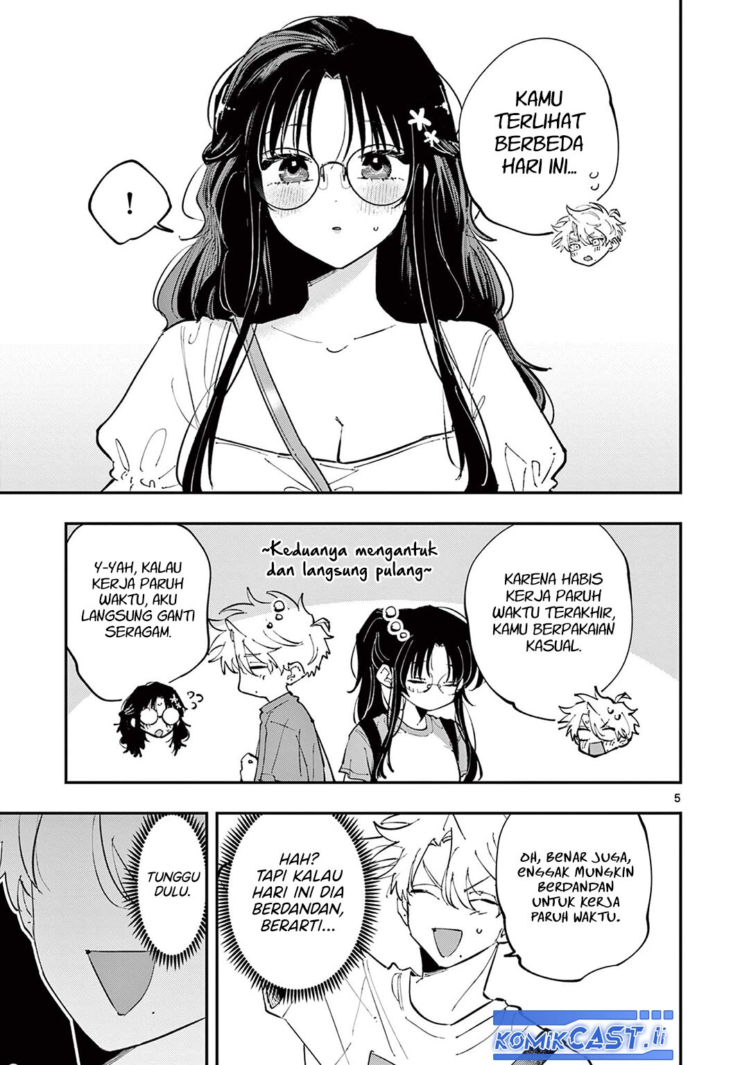 Tonari no Seki no Yatsu ga Souiu Me de Mitekuru Chapter 61 Gambar 5