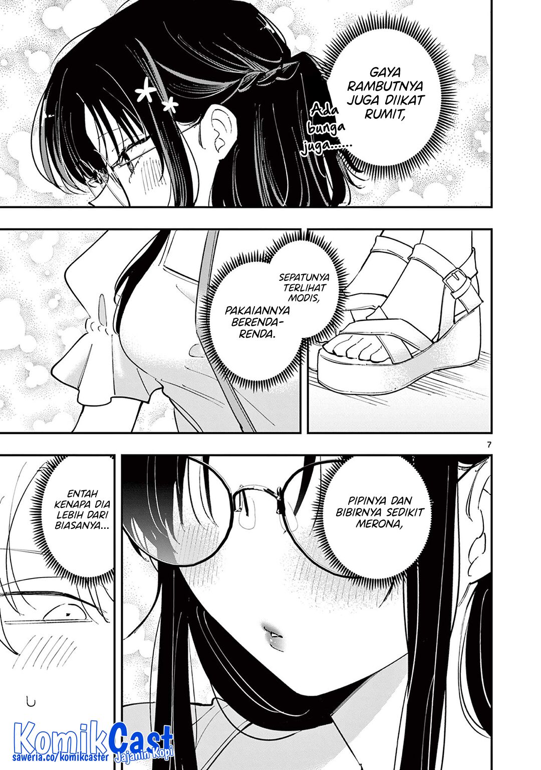 Tonari no Seki no Yatsu ga Souiu Me de Mitekuru Chapter 61 Gambar 7