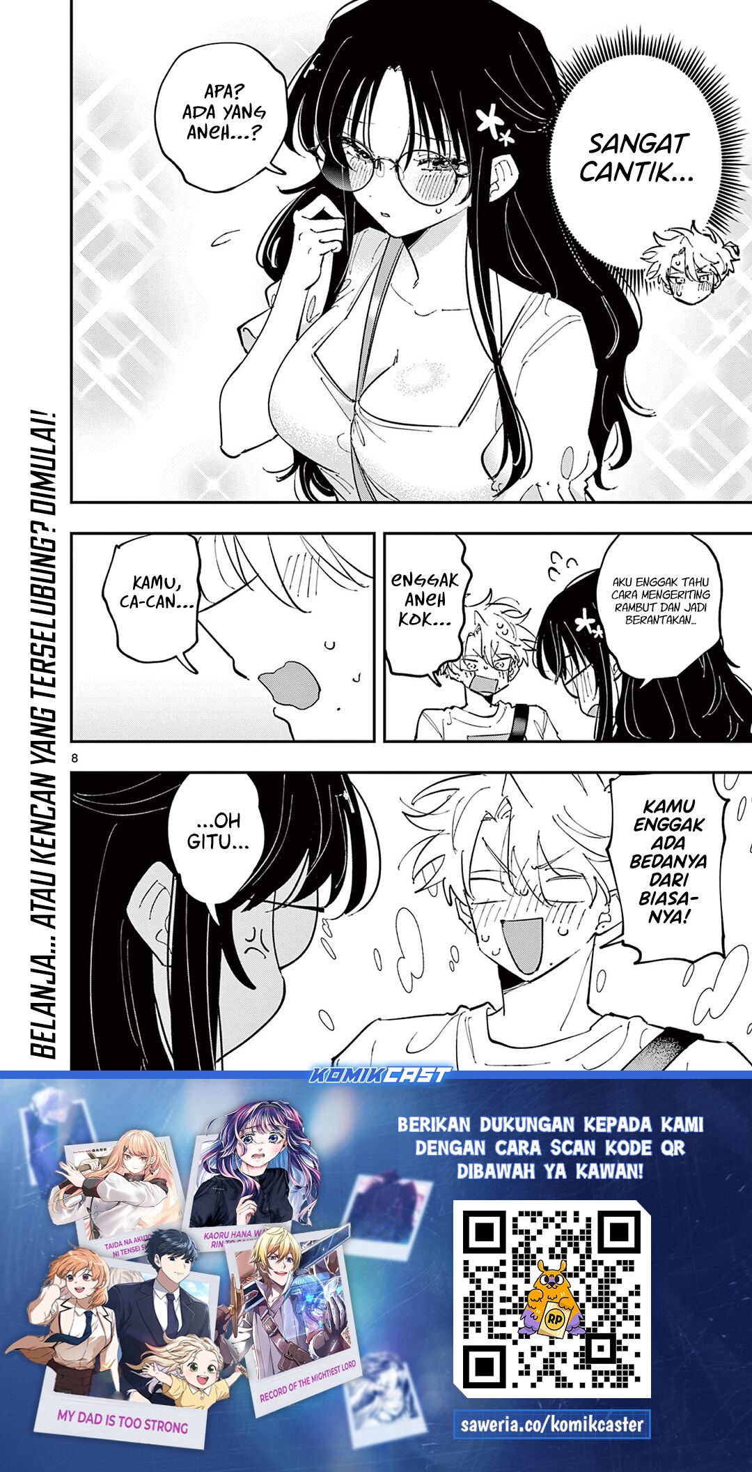 Tonari no Seki no Yatsu ga Souiu Me de Mitekuru Chapter 61 Gambar 8