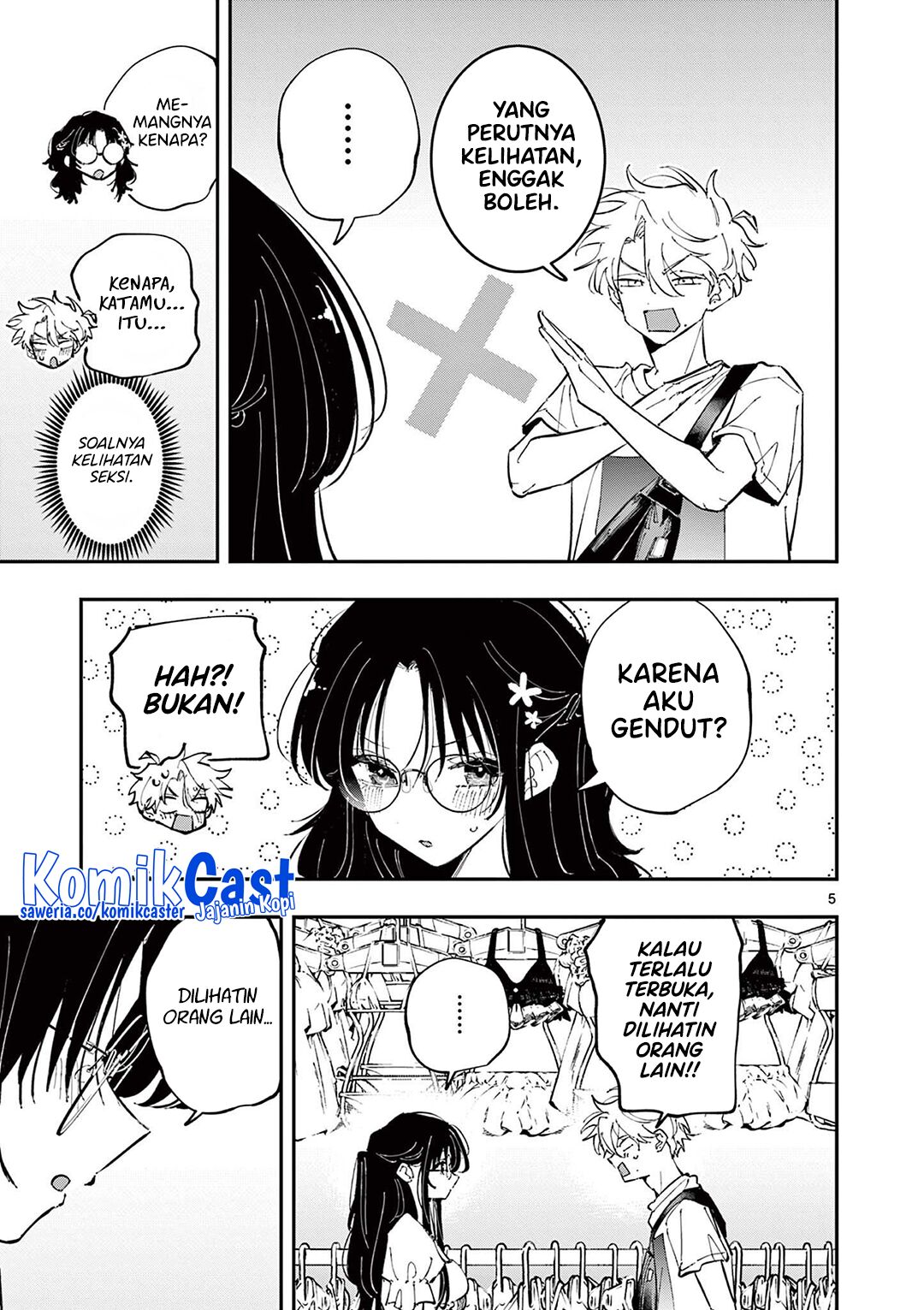 Tonari no Seki no Yatsu ga Souiu Me de Mitekuru Chapter 62 Gambar 5