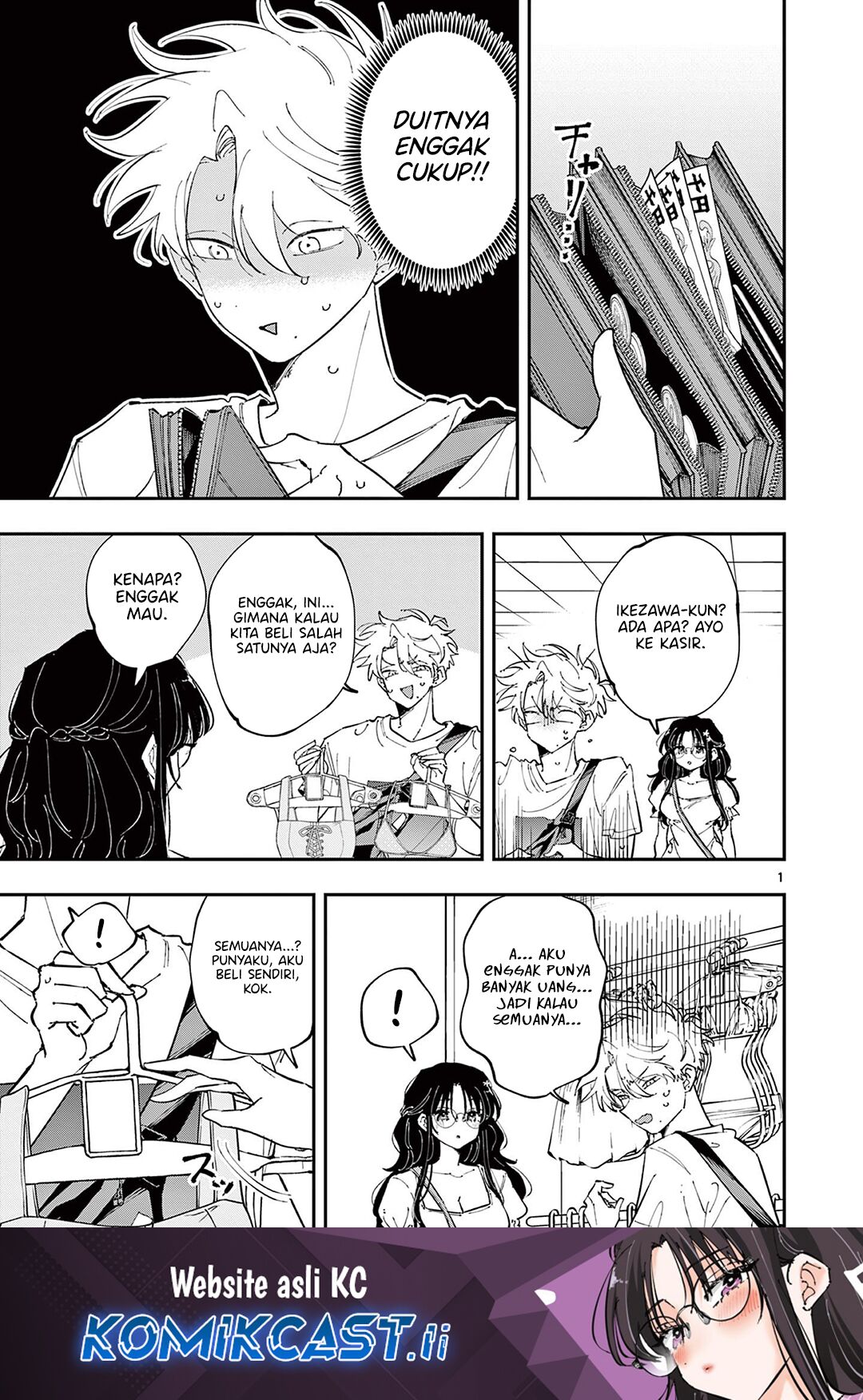 Baca Komik Tonari no Seki no Yatsu ga Souiu Me de Mitekuru Chapter 64 Gambar 1