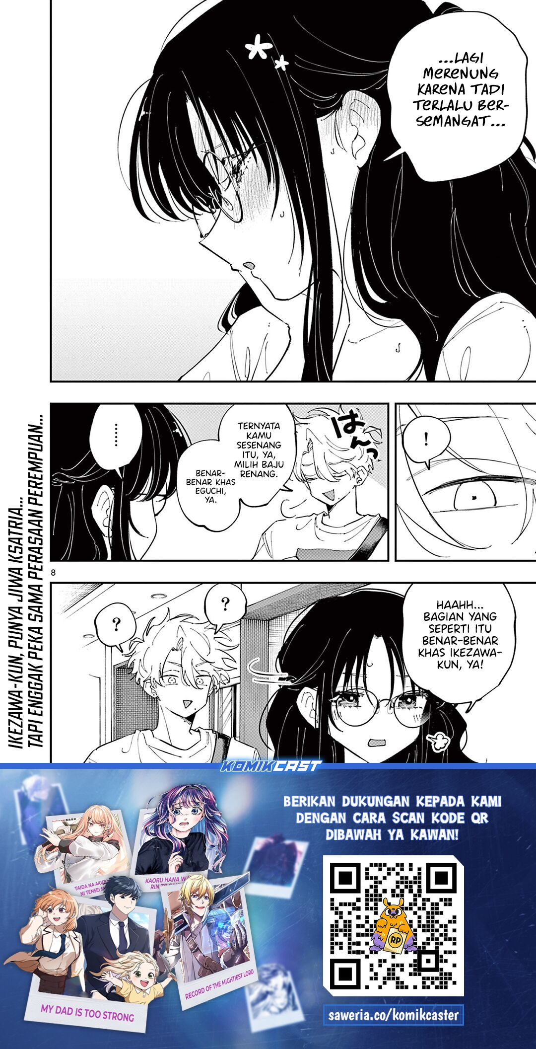 Tonari no Seki no Yatsu ga Souiu Me de Mitekuru Chapter 64 Gambar 8