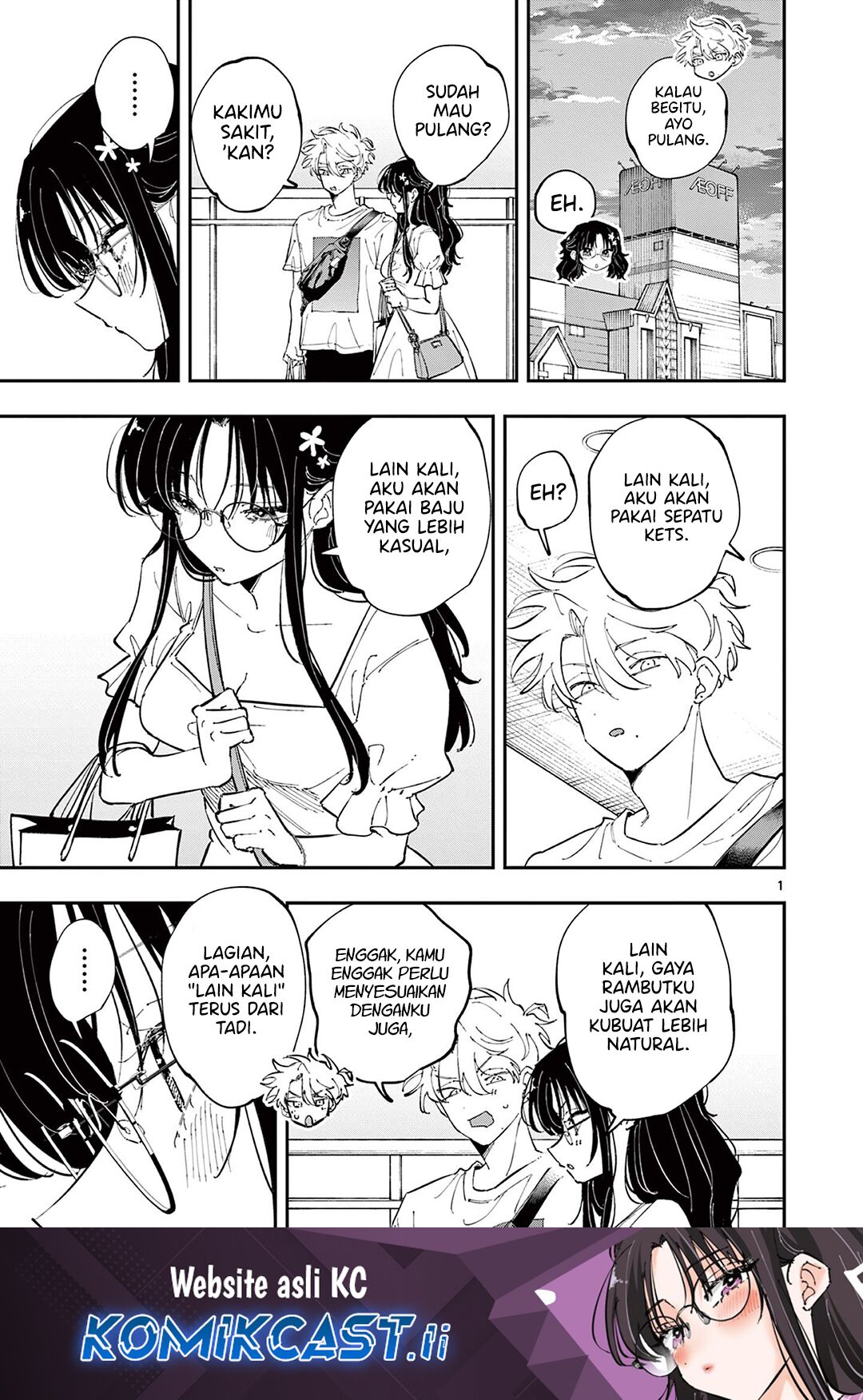 Baca Komik Tonari no Seki no Yatsu ga Souiu Me de Mitekuru Chapter 65 Gambar 1