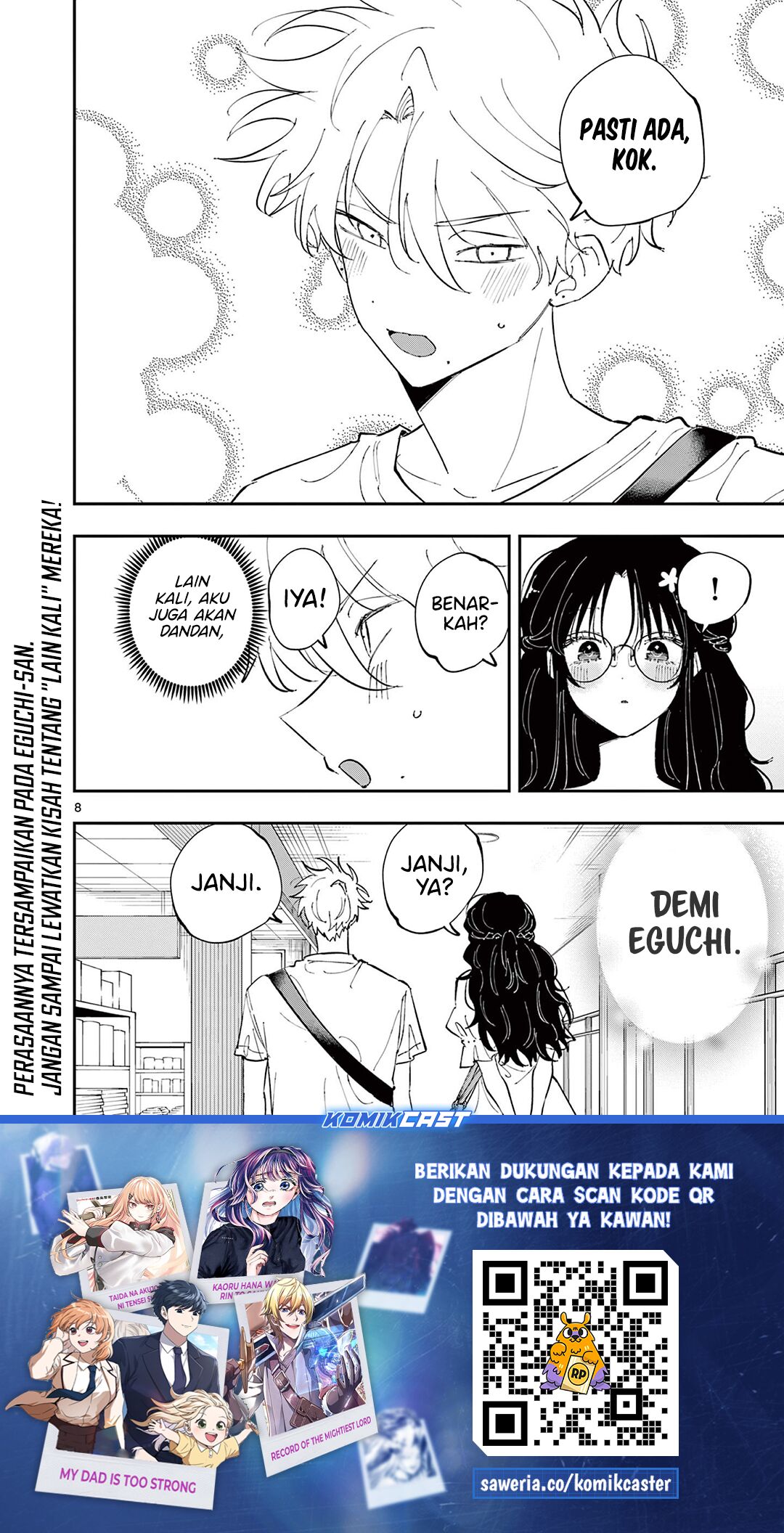 Tonari no Seki no Yatsu ga Souiu Me de Mitekuru Chapter 65 Gambar 8