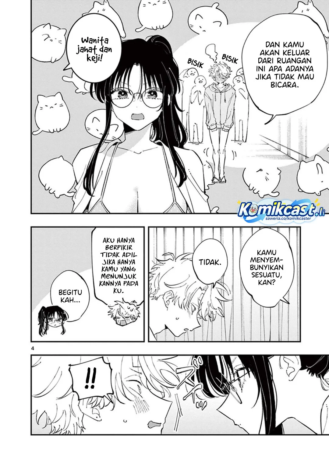 Tonari no Seki no Yatsu ga Souiu Me de Mitekuru Chapter 73 Gambar 4