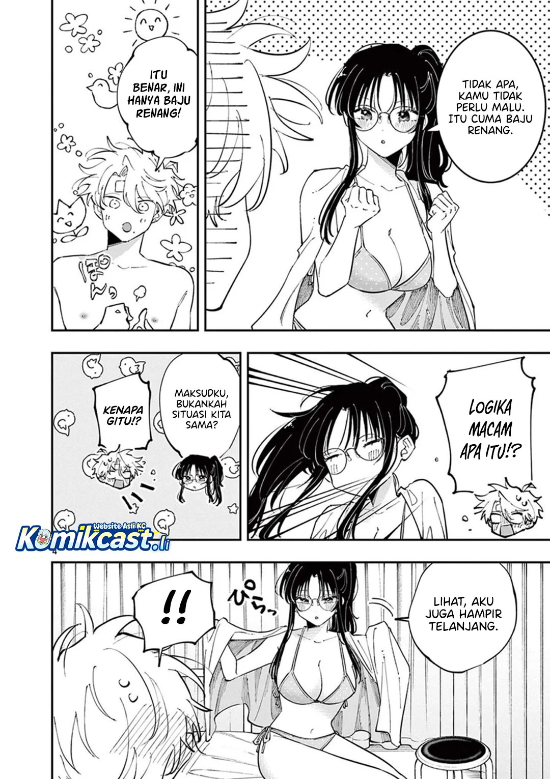 Tonari no Seki no Yatsu ga Souiu Me de Mitekuru Chapter 74 Gambar 4