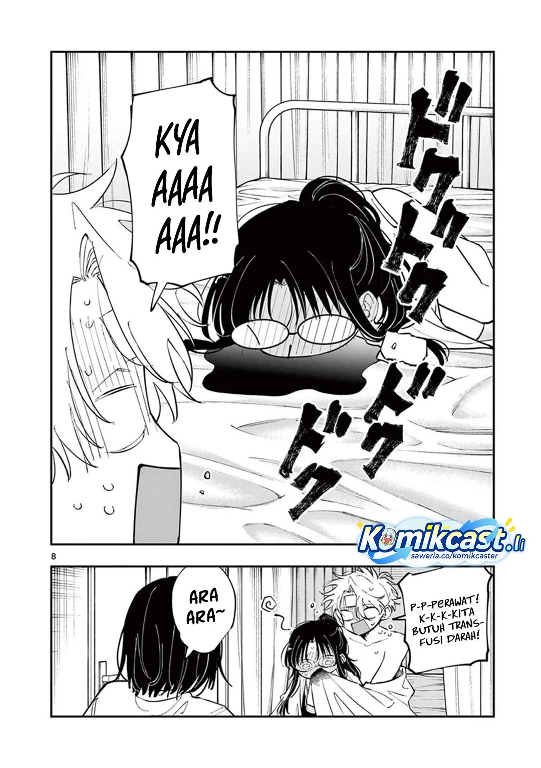 Tonari no Seki no Yatsu ga Souiu Me de Mitekuru Chapter 74 Gambar 8