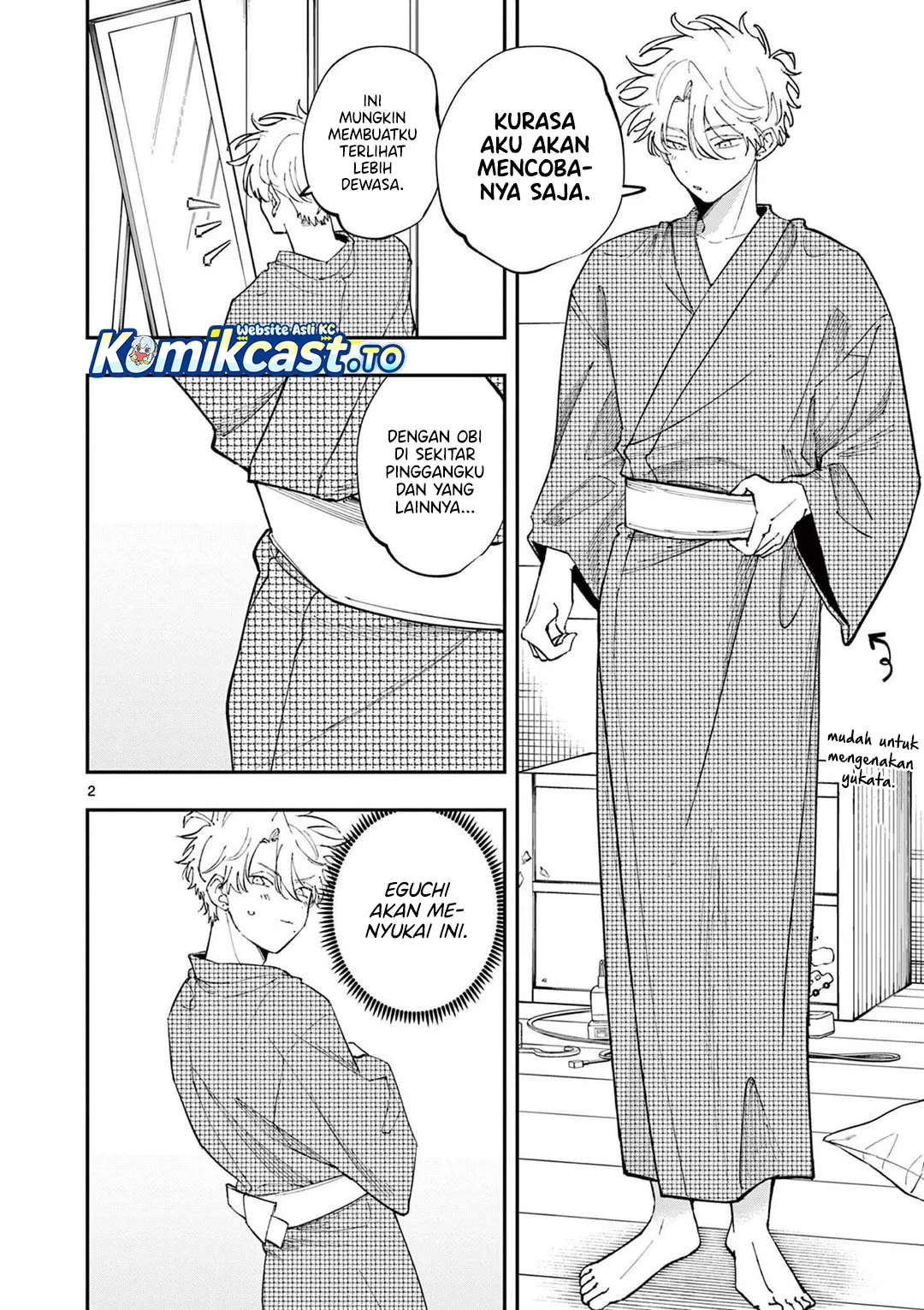 Manga Tonari no Seki no Yatsu ga Souiu Me de Mitekuru Chapter 76 gambar nomor 2