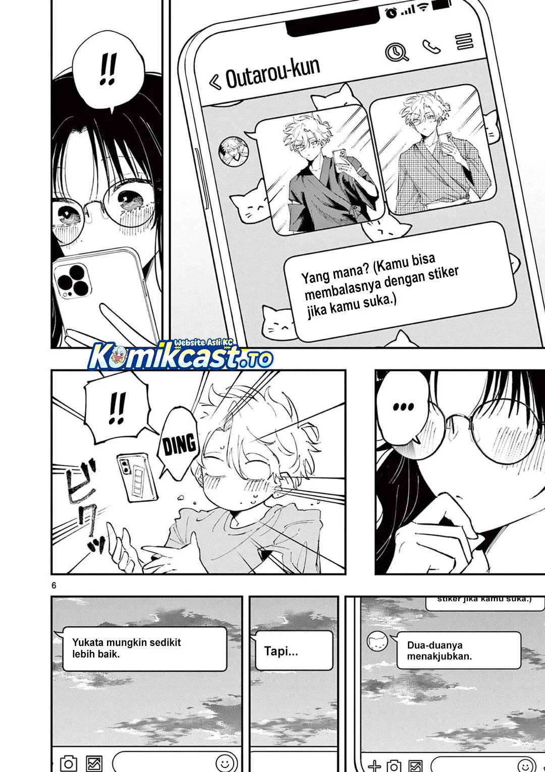 Tonari no Seki no Yatsu ga Souiu Me de Mitekuru Chapter 76 Gambar 6