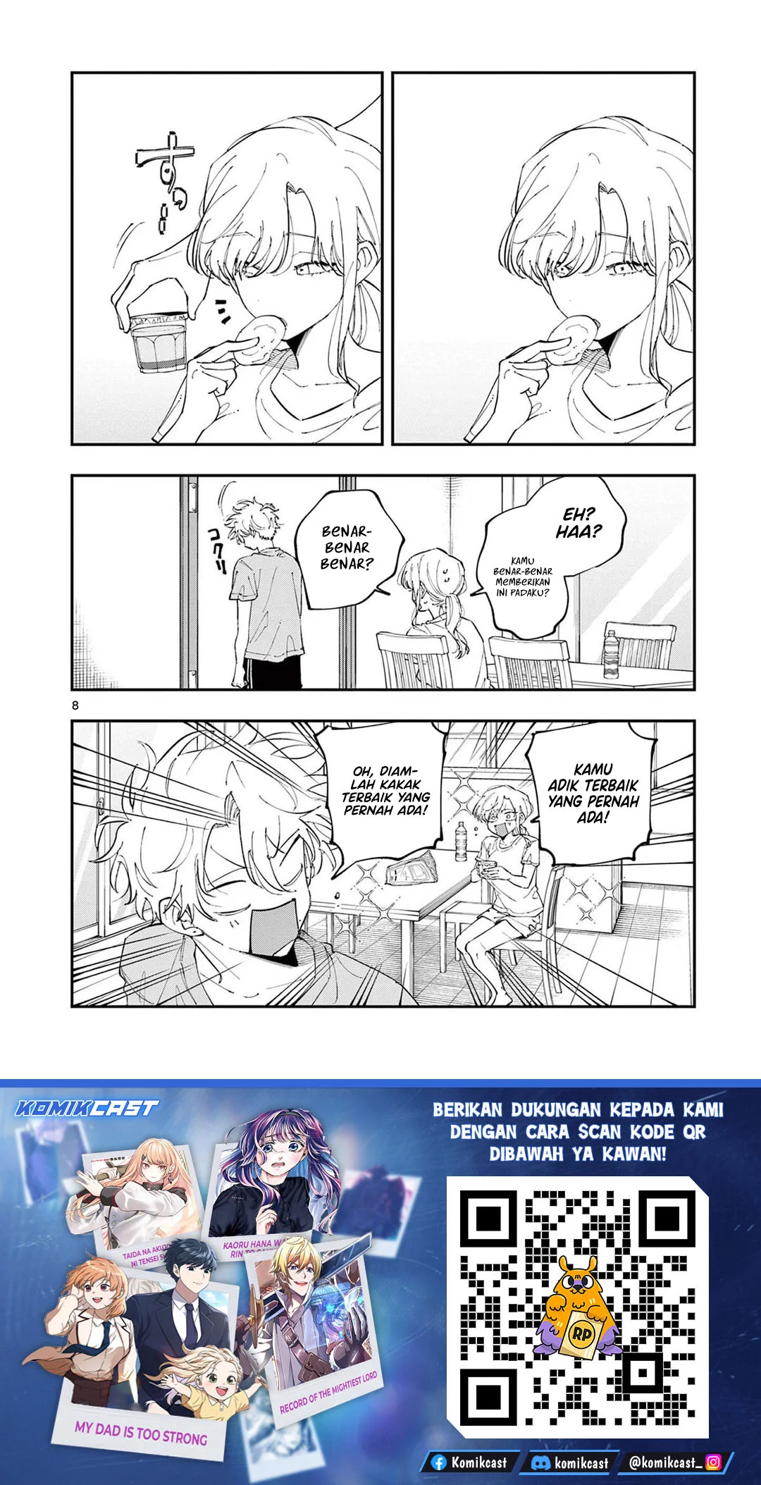 Tonari no Seki no Yatsu ga Souiu Me de Mitekuru Chapter 76 Gambar 8