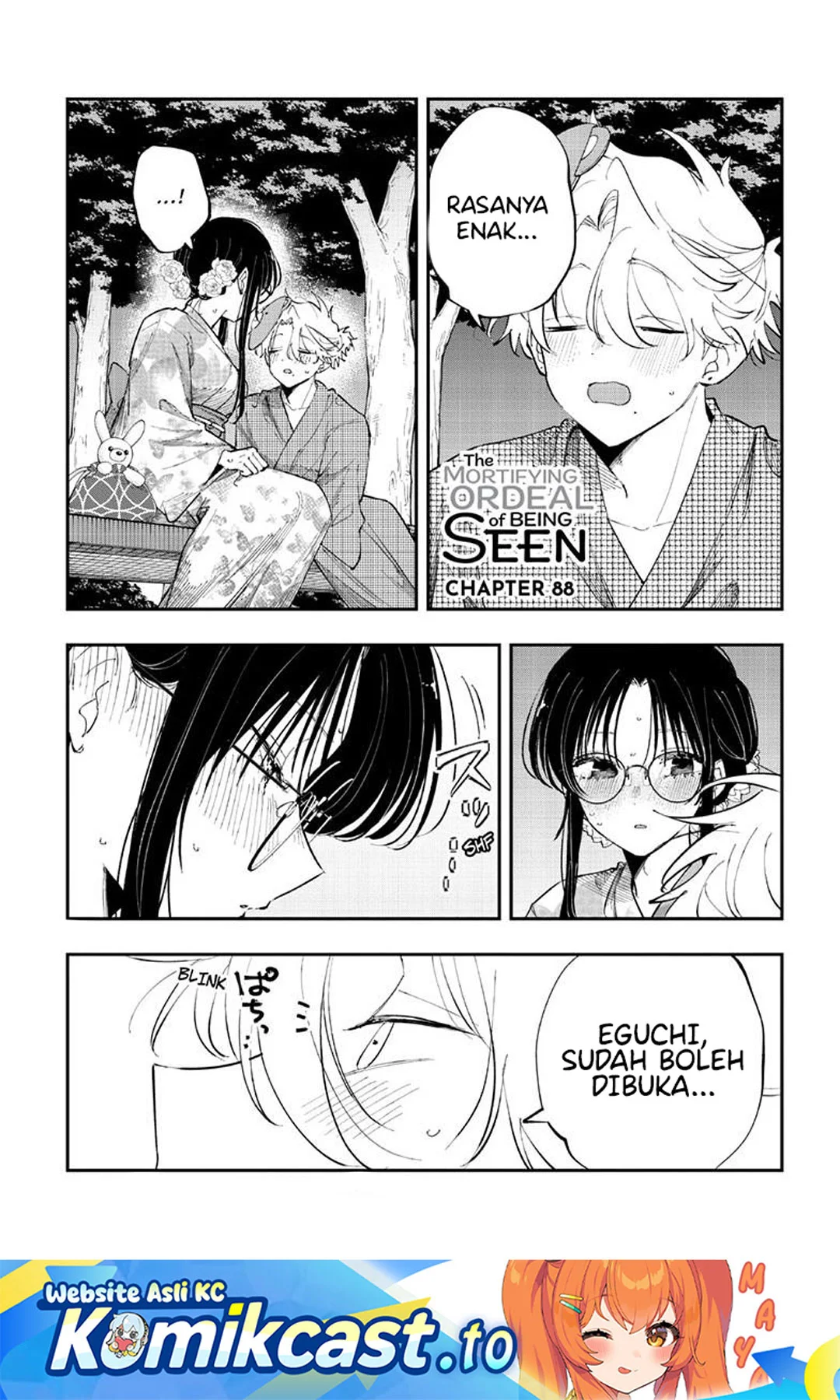 Manga Tonari no Seki no Yatsu ga Souiu Me de Mitekuru Chapter 88 gambar 2