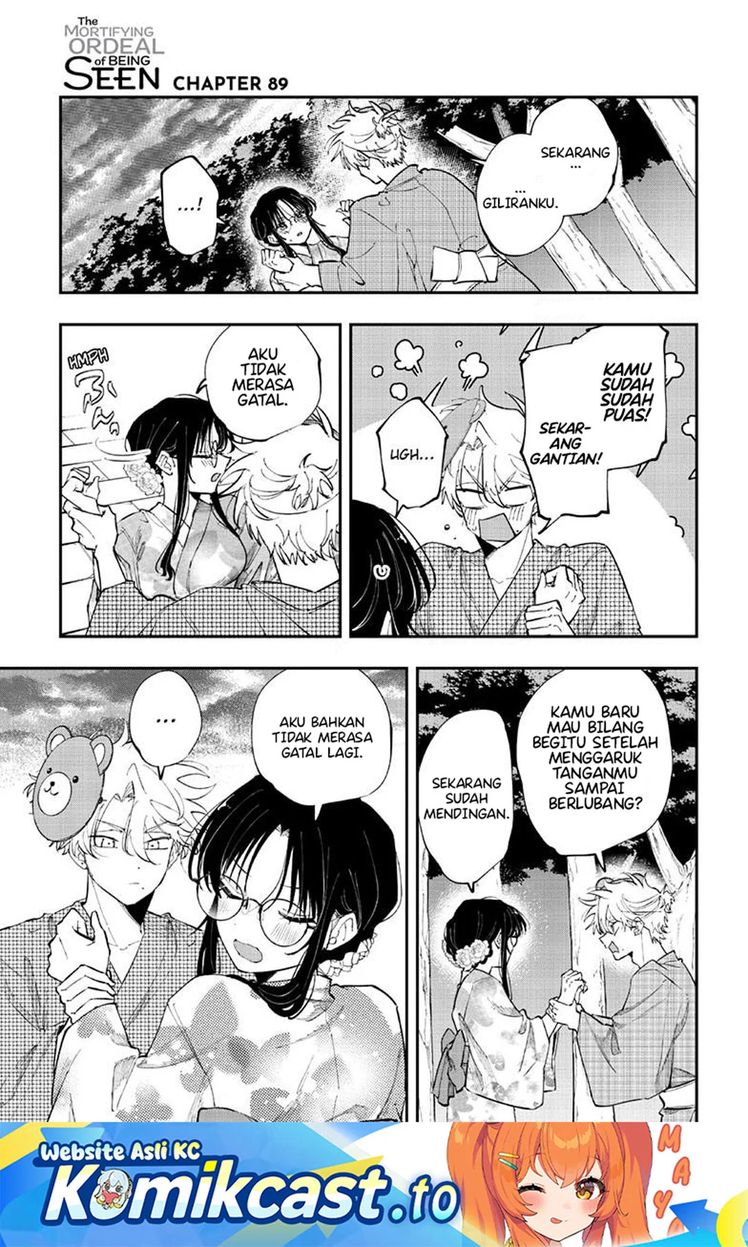 Manga Tonari no Seki no Yatsu ga Souiu Me de Mitekuru Chapter 89 gambar 2