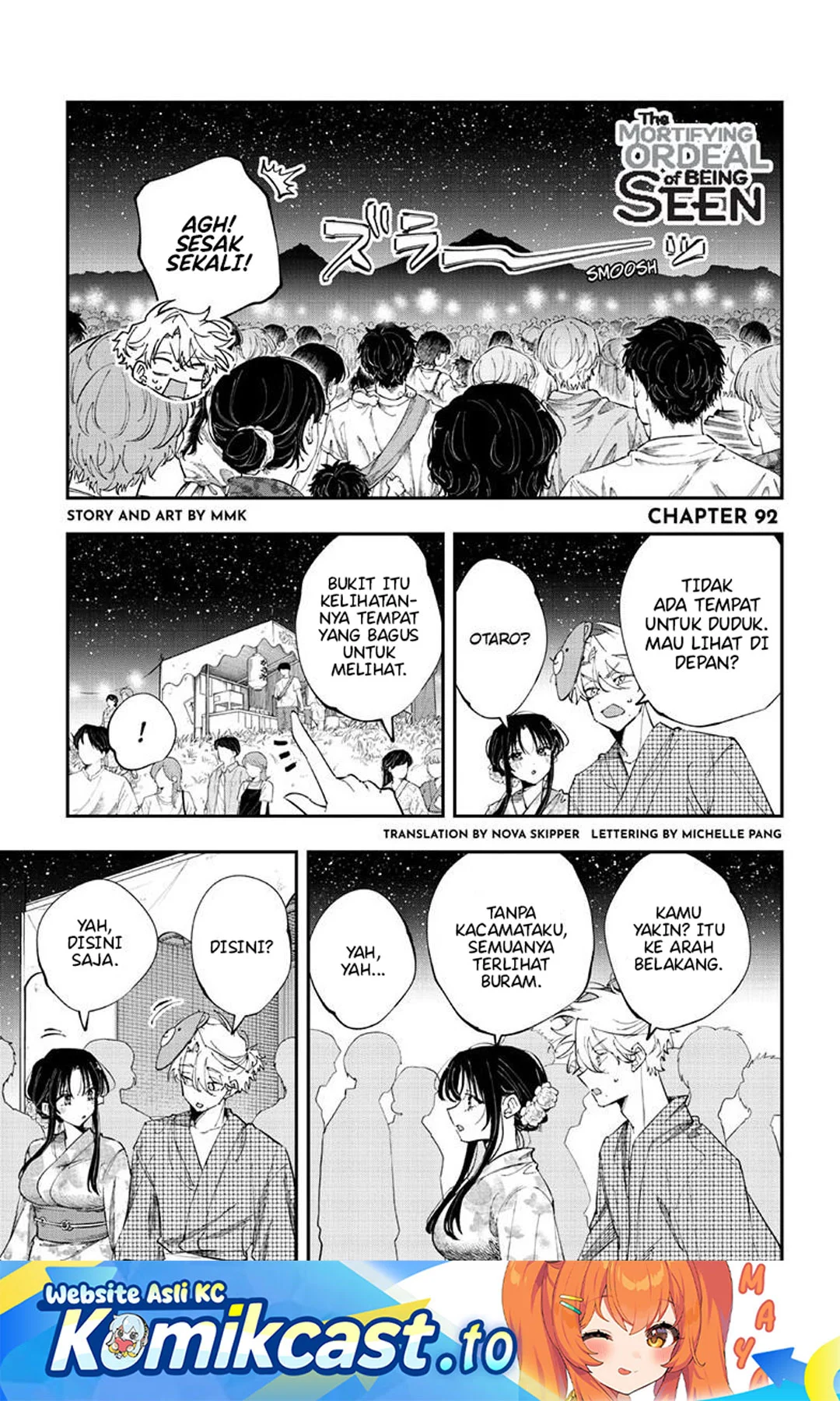 Manga Tonari no Seki no Yatsu ga Souiu Me de Mitekuru Chapter 92 gambar 2