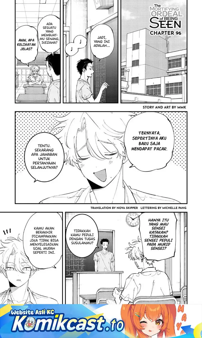 Manga Tonari no Seki no Yatsu ga Souiu Me de Mitekuru Chapter 96 gambar 2