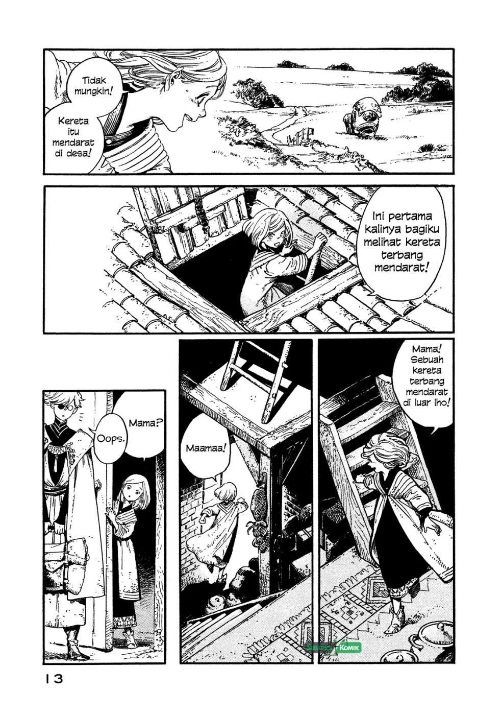 Tongari Boushi no Atelier Chapter 1 Gambar 14