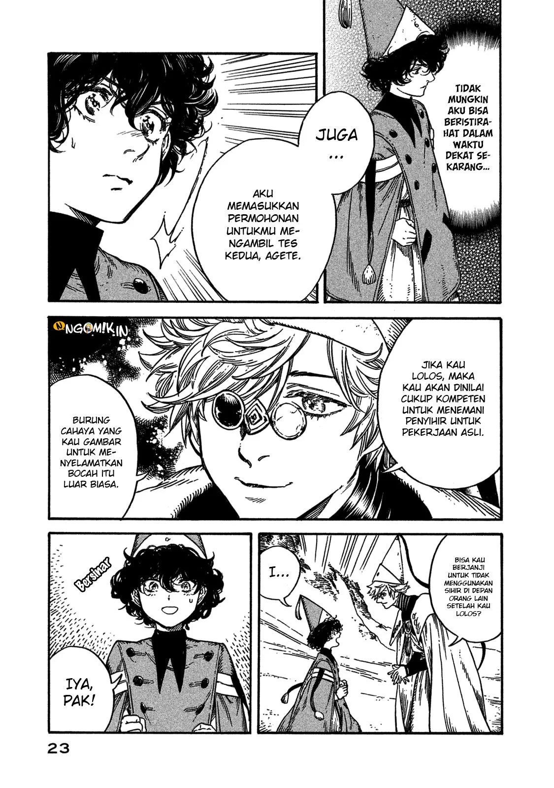 Tongari Boushi no Atelier Chapter 12 Gambar 22