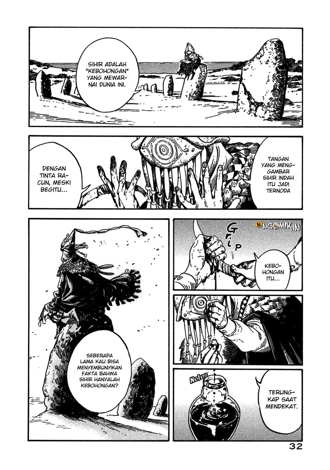 Tongari Boushi no Atelier Chapter 12 Gambar 31