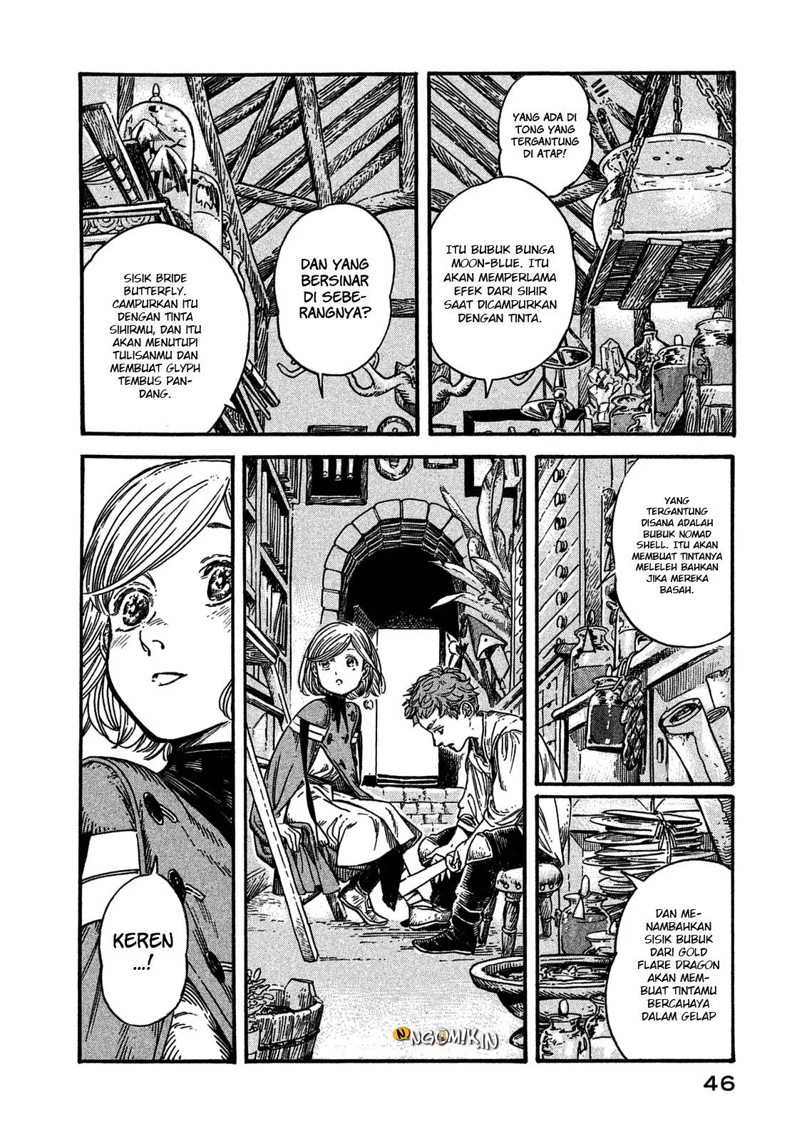 Tongari Boushi no Atelier Chapter 13 Gambar 13