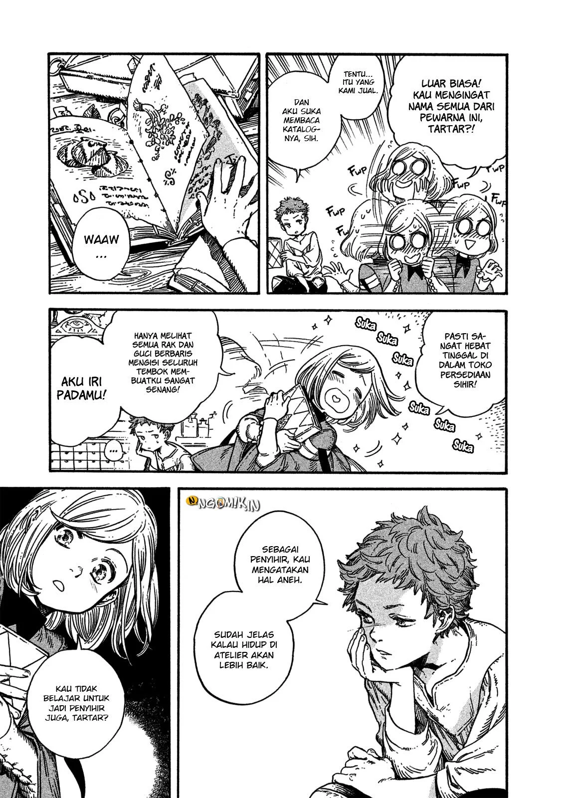 Tongari Boushi no Atelier Chapter 13 Gambar 14