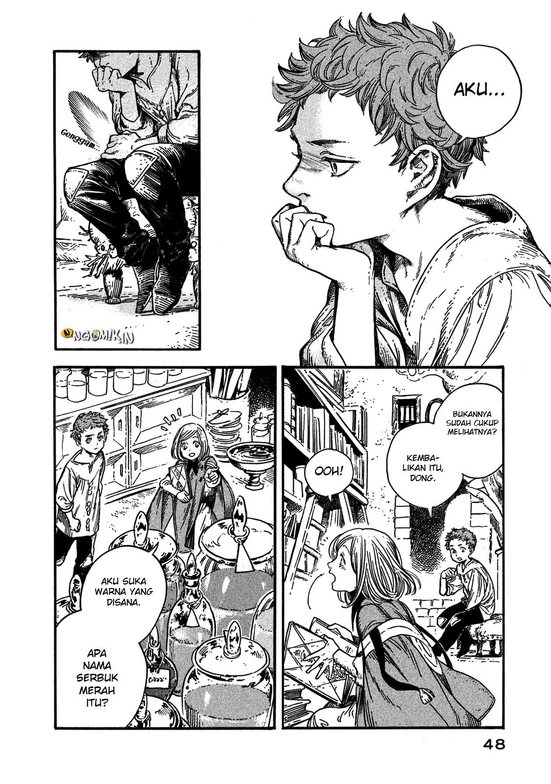 Tongari Boushi no Atelier Chapter 13 Gambar 15
