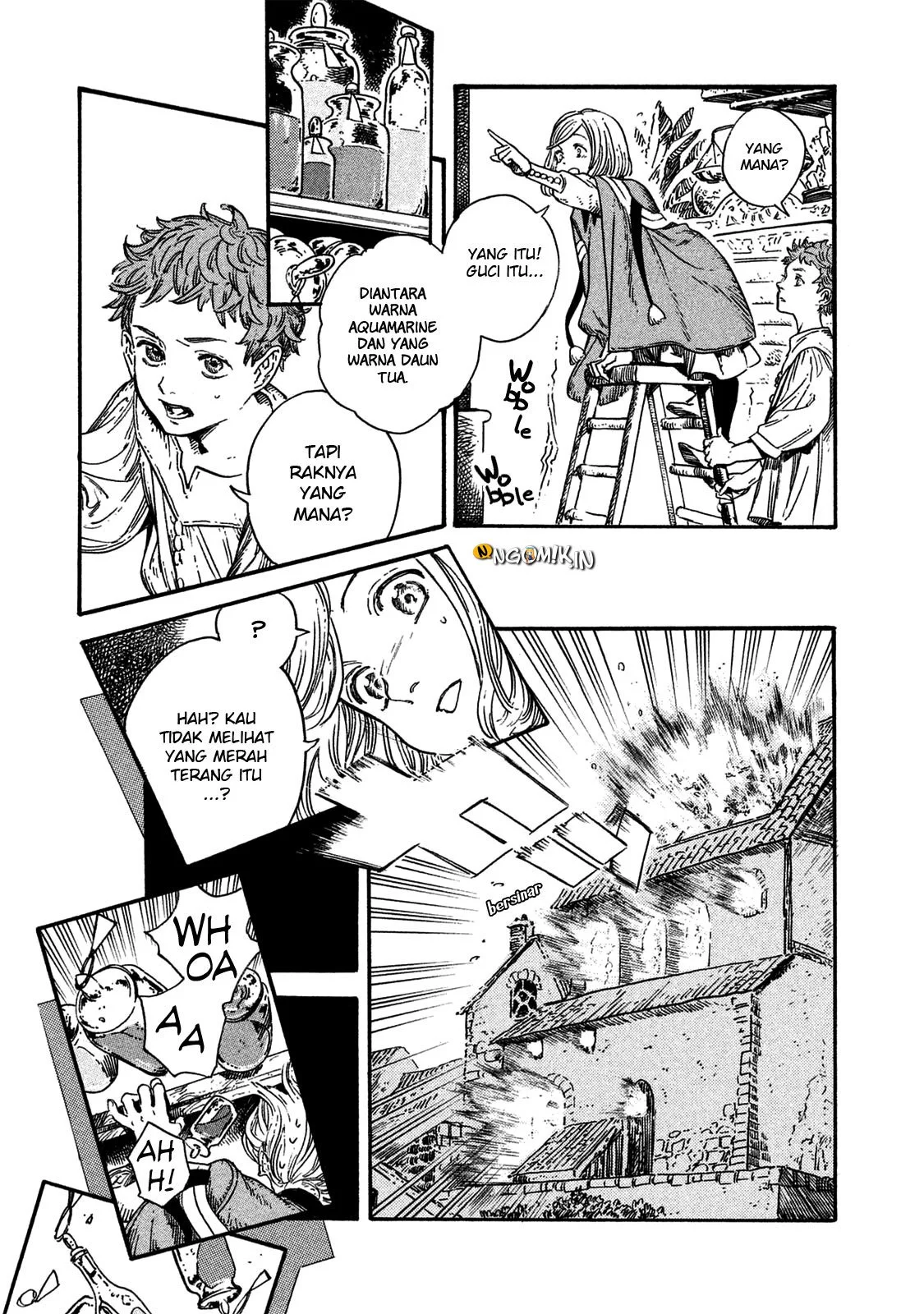 Tongari Boushi no Atelier Chapter 13 Gambar 16