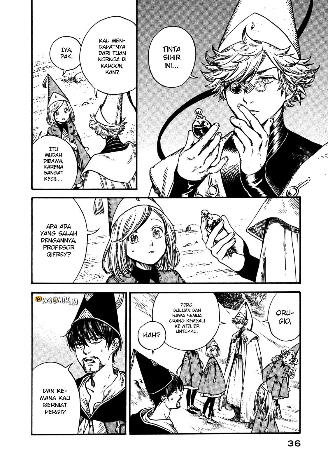 Tongari Boushi no Atelier Chapter 13 Gambar 3